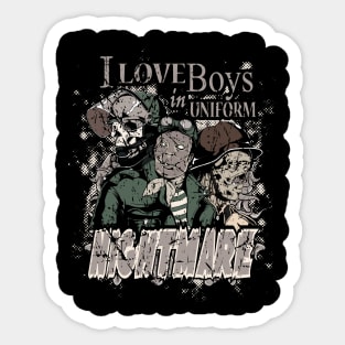 Nightmare Boys Uniform Sticker